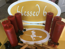 Element Candle Fire (casting circle blessed Moon charged)