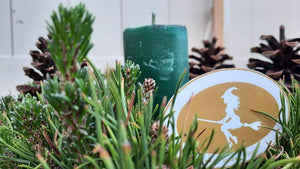 Element Candle Earth (casting circle blessed Moon charged)