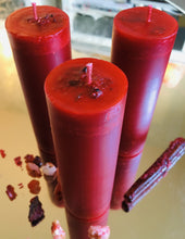 Element Candle Fire (casting circle blessed Moon charged)