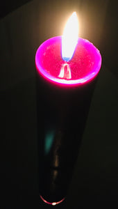 Element Candle Spirit/Crown (casting circle blessed Moon charged)