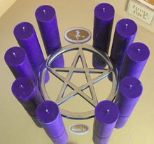 Element Candle Spirit/Crown (casting circle blessed Moon charged)