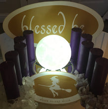 Element Candle Spirit/Crown (casting circle blessed Moon charged)