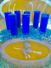 Element Candle Water (casting circle blessed Moon charged)